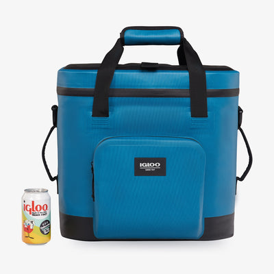 Size View | Trailmate 30-Can Tote::Modern Blue::Holds up to 30 cans