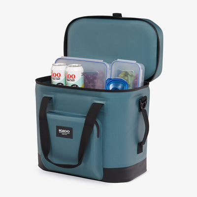 Open View | Trailmate 30-Can Tote::Spruce::MaxCold Ultra insulation 