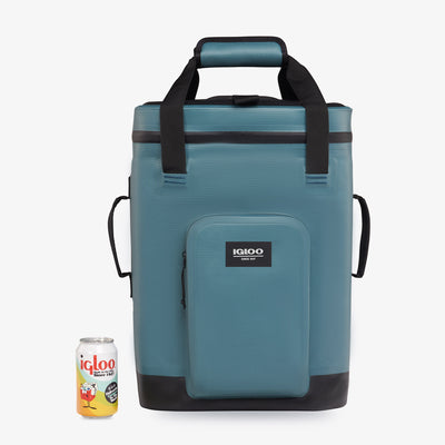 Size View | Trailmate 24-Can Backpack::Spruce::Holds up to 24 cans