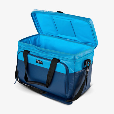 Lid View | Seadrift Coast Cooler 36-Can Bag::Blue/Navy