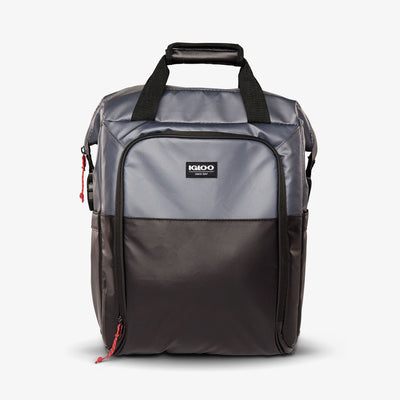 Large View | Seadrift Switch 30-Can Backpack::Gray/Black::30 Can Capacity