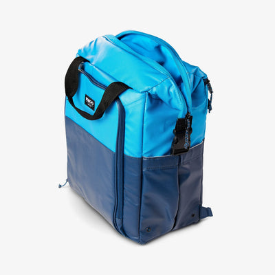 Open View | Seadrift Switch 30-Can Backpack::Blue/Navy::MaxCold® insulation