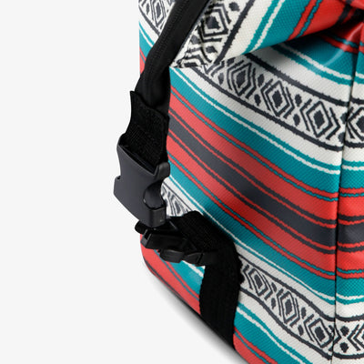 Detail View | Seadrift Snapdown 36-Can Bag::Blanket Stripes