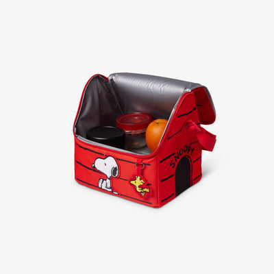 Open View | Snoopy's House 16-Can Lunch Pail::::Insulated liner keeps contents cold