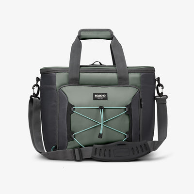 Front View | MaxCold Voyager 28-Can Tote::::Made with eco-friendly REPREVE®