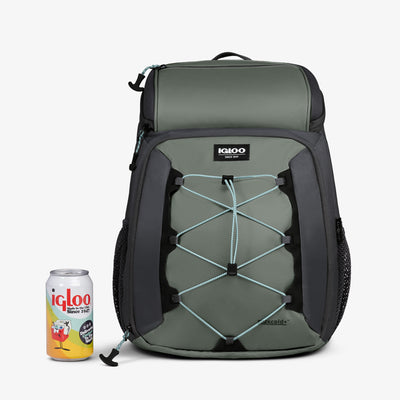 Size View | MaxCold Voyager 30-Can Backpack::::Holds up to 30 cans