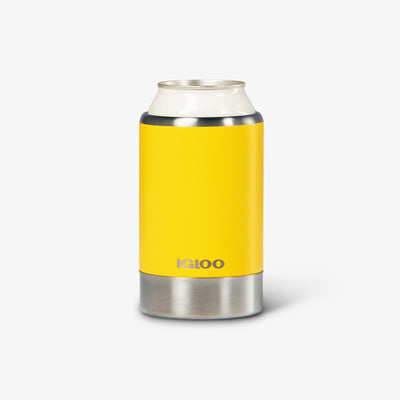 Can In View | Coolmate®::Industrial Yellow::Keeps 12-oz cans cold