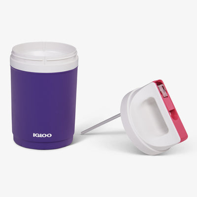 Open View | Retro Playmate Half Gallon Jug::Purple::BPA-free