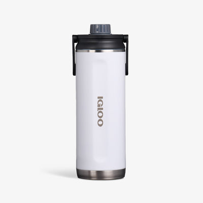 Front View | 46 Oz Twist ‘n’ Chug Bottle::White::Retention: Up to 48hrs cold / 8hrs hot*