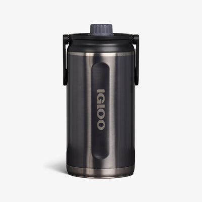 Front View | 64 Oz Twist ‘n’ Chug Bottle::Carbonite::Retention: Up to 72hrs cold / 10hrs hot*