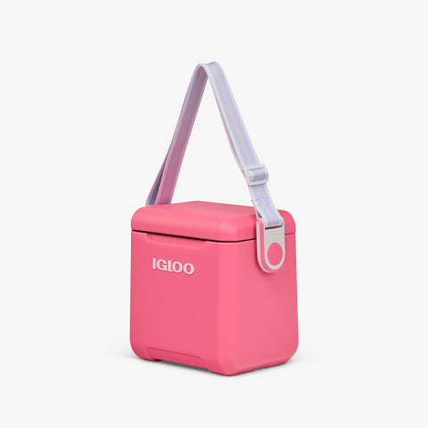 Angle View | Tag Along Too Remix Strap::Blue Stripe::Removable, adjustable 