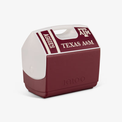 Angle View | Texas A&M University® Playmate Elite 16 Qt Cooler::::Push-button lid 