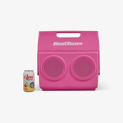 Size View | KoolTunes™::Pink Fizz::Holds up to 26 cans