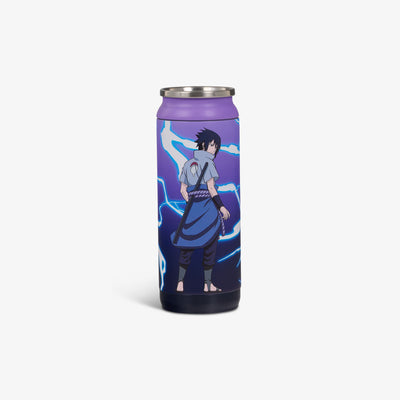 Back View | NARUTO SHIPPUDEN Sasuke 16 Oz Can::::Advanced hot & cold retention