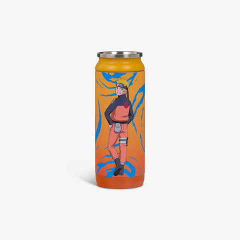 Back View | NARUTO SHIPPUDEN 16 Oz Can::::Advanced hot & cold retention