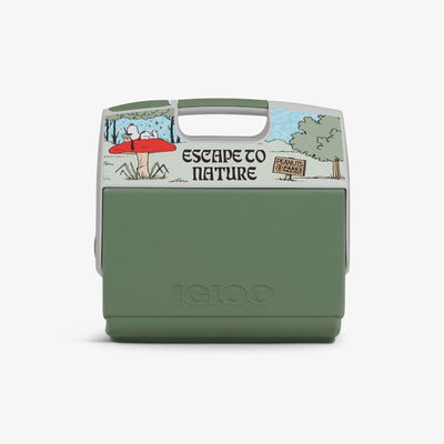 Front View | Peanuts x Parks Project Escape to Nature ECOCOOL® Playmate Elite 16 Qt Cooler::::Made with recycled plastic