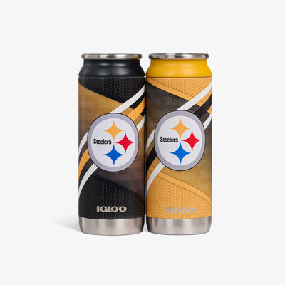 Pittsburgh Steelers Home & Away 16 Oz Can 2-Pack::::