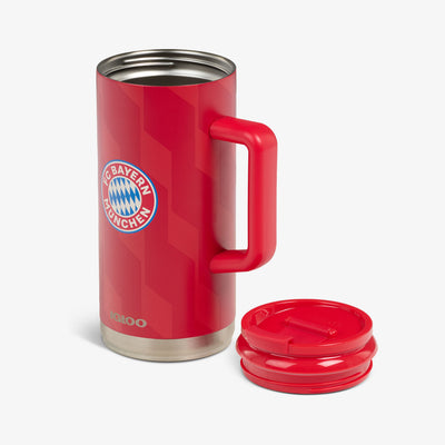 Lid Off View | FC Bayern München 1L Beer Mug::::Advanced temperature retention 