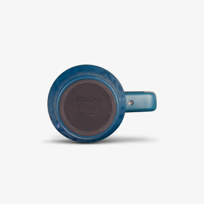 Bottom View | NFL 32 Oz Leopard Flip ‘n’ Sip Travel Mug::Eagles::Built-in coaster 