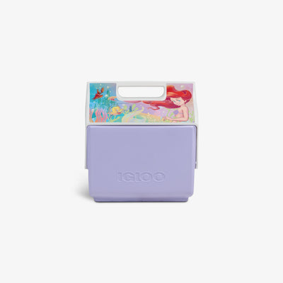 Front View | Disney The Little Mermaid Little Playmate 7 Qt Cooler::::Custom character artwork 