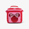 Front View | Disney Minnie Mouse Polka Dots Square Lunch Cooler Bag