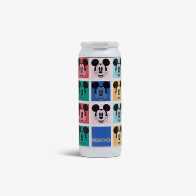 Front View | Disney Mickey Mouse Pop Art 16 Oz Flip ‘n’ Sip Tumbler::::Matte 3D character print 