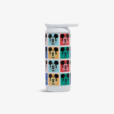 Profile View | Disney Mickey Mouse Pop Art 16 Oz Flip ‘n’ Sip Tumbler::::Ergonomic handle 