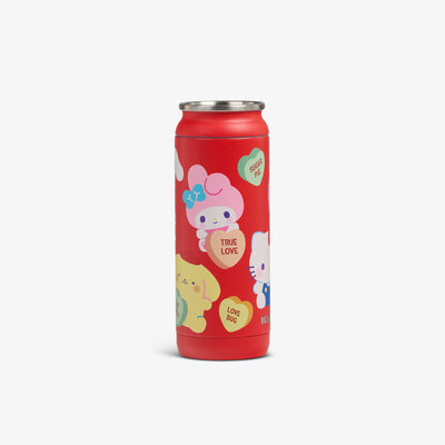 Angle View | Hello Kitty® and Friends x Sweethearts® Candies 16 Oz Can::::Durable stainless steel  