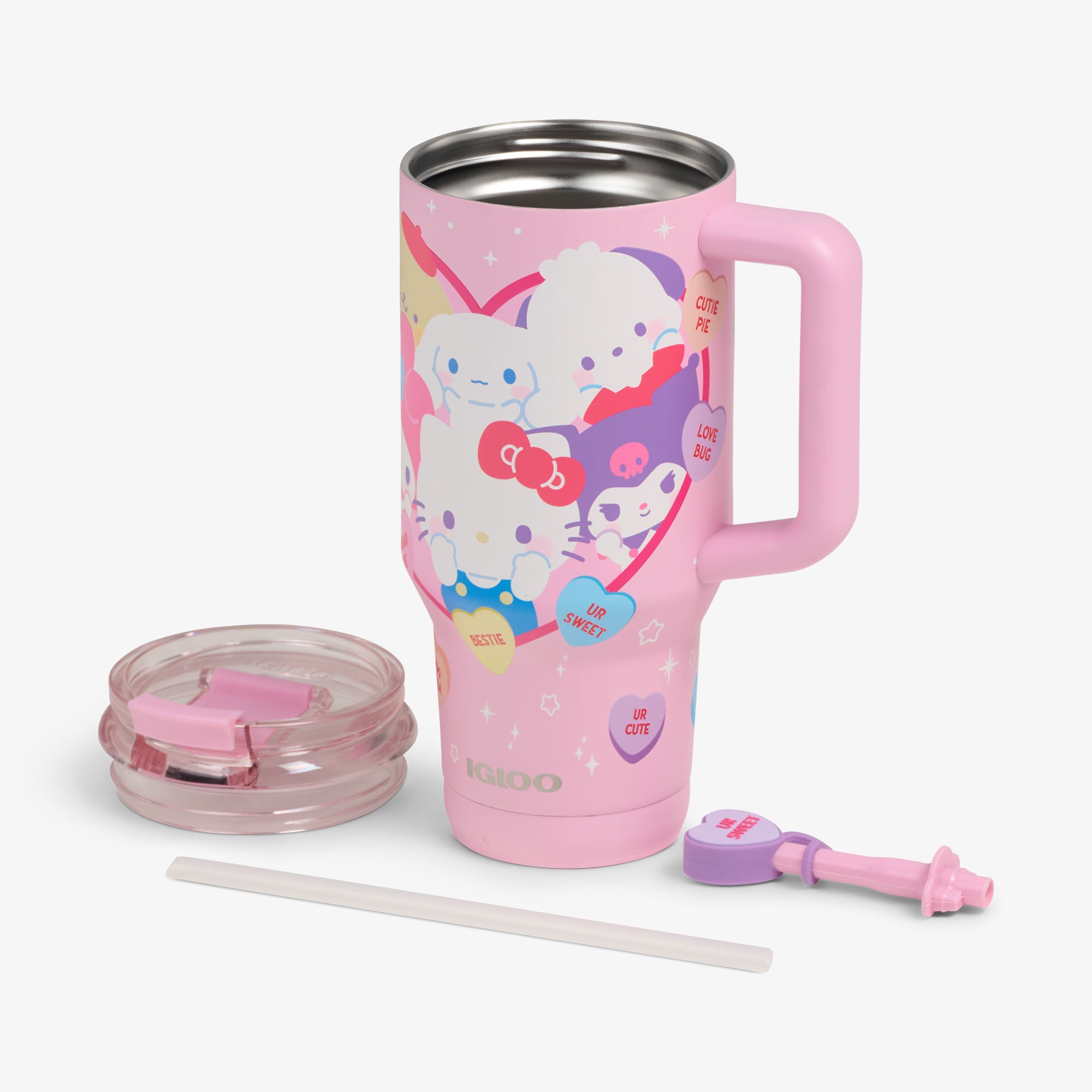 Igloo Hello Kitty and Friends x Sweethearts Candies Travel Mug - Thumbnail 2