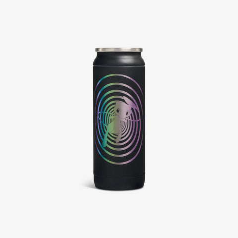Back View | Pokémon Mew & Mewtwo 16 Oz Can::::Durable stainless steel