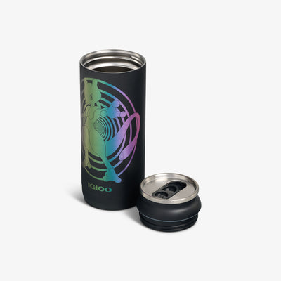 Open View | Pokémon Mew & Mewtwo 16 Oz Can::::Removable, leakproof lid