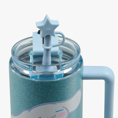 Straw View | Cinnamoroll™ 32 Oz Travel Mug::::Leakproof lid & leak-resistant straw 