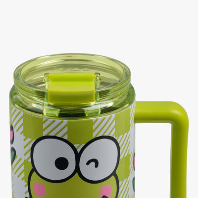 Lid View | Keroppi™ 32 Oz Travel Mug::::Leakproof lid 
