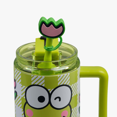 Straw View | Keroppi™ 32 Oz Travel Mug::::Leak-resistant straw