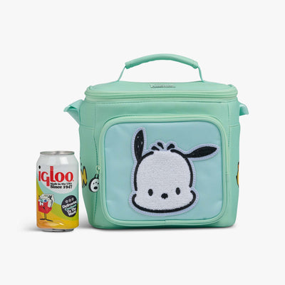 Size View | Pochacco™ Square Lunch Cooler Bag::::Holds up to 9 cans 