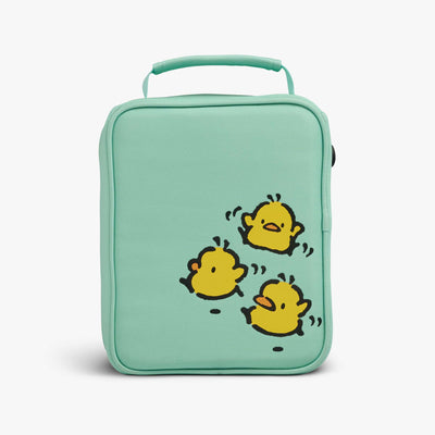 Back View | Pochacco™ Vertical Lunch Cooler Bag::::Pi-chans screenprint 