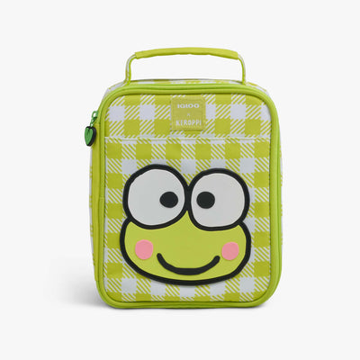 Front View | Keroppi™ Slim Lunch Cooler Bag::::Keroppi™ detail 