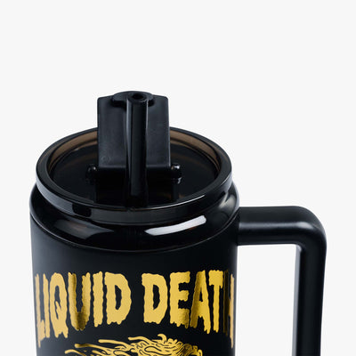 Straw View | Liquid Death 32 Oz Cold-Blooded Travel Mug::::