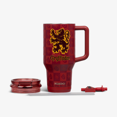 Parts View | HARRY POTTER HOGWARTS™ House 32 Oz Travel Mug::Gryffindor::Double-wall, vacuum-insulated