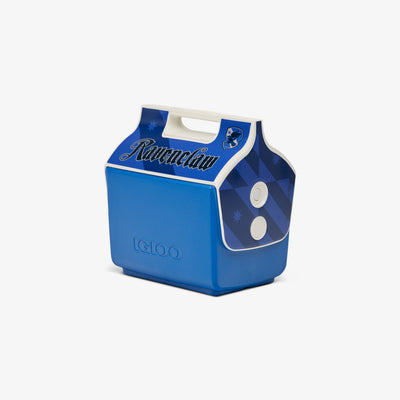 Angle View | HARRY POTTER HOGWARTS™ House Little Playmate 9 Qt Cooler::Ravenclaw::Original side push-button