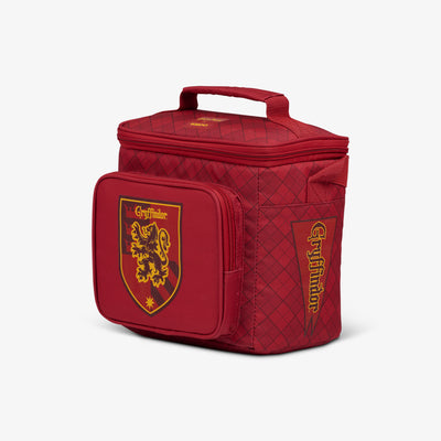 Angle View | HARRY POTTER HOGWARTS™ House Square Lunch Cooler::Gryffindor::House flag screenprint