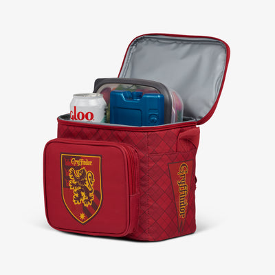 Packed View | HARRY POTTER HOGWARTS™ House Square Lunch Cooler::Gryffindor::Insulated liner