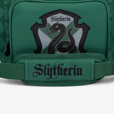 Strap View | HARRY POTTER HOGWARTS™ House Square Lunch Cooler::Slytherin::House name screenprint