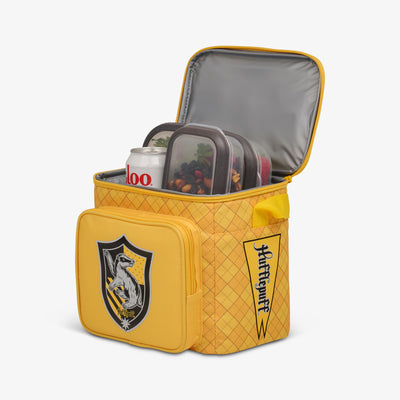 Packed View | HARRY POTTER HOGWARTS™ House Square Lunch Cooler::Hufflepuff::Insulated liner