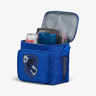 Packed View | HARRY POTTER HOGWARTS™ House Square Lunch Cooler::Ravenclaw::Insulated liner