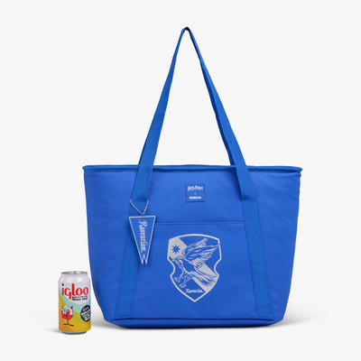 Size View | HARRY POTTER HOGWARTS™ House 26-Can Tote Cooler::Ravenclaw::Holds up to 26 cans