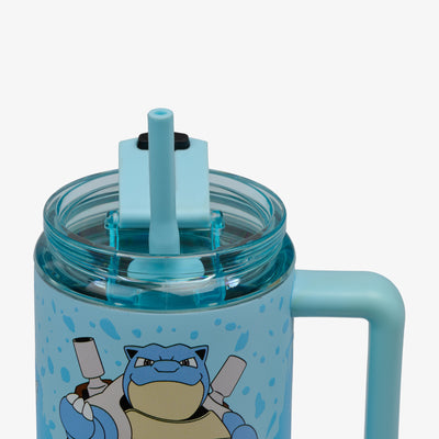 Straw View | Pokémon 32 Oz Travel Mug::Squirtle::Leak-resistant straw