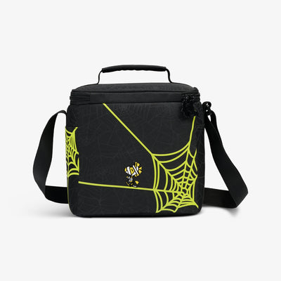 Back View | Snoopy Mummy Square Lunch Cooler Bag::::Mummy Woodstock on back