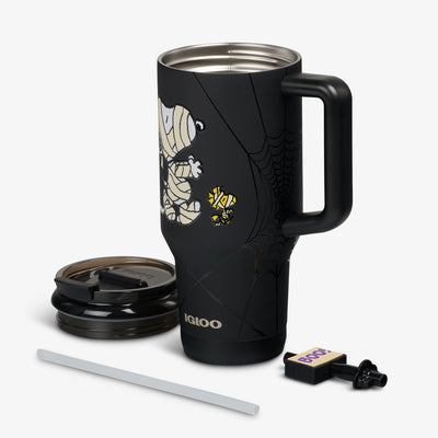 Open View | Snoopy Mummy 32 Oz Travel Mug::::Double-wall, vacuum-insulated