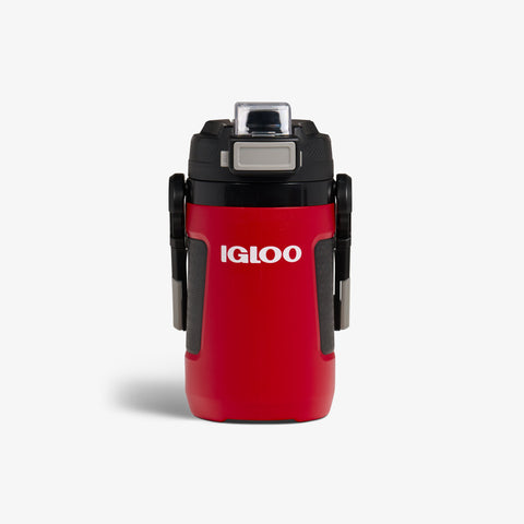 Front View | Rival 1 Qt Jug::Red Heat::